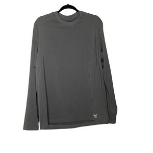 𝅺rei dark grey long sleeve top. Size L